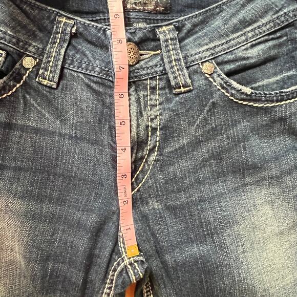 Silver Jeans Suki Surplus Bootcut Stretch Denim Size 28 - Picture 9 of 11